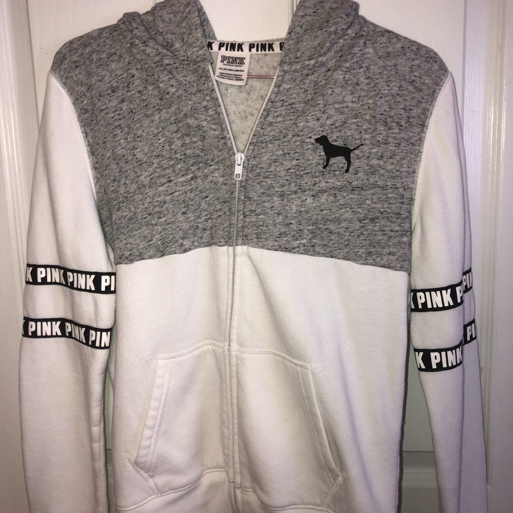 PINK zip up hoodie